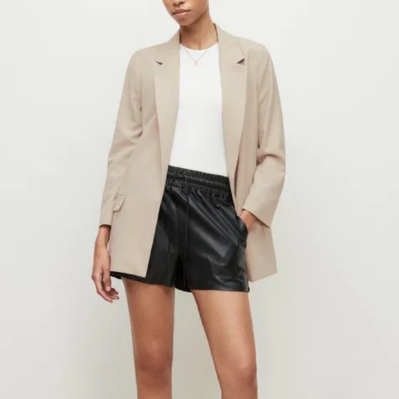 NWT ALLSAINTS  Aleida Tri Blazer - size 2 - Picture 1 of 6